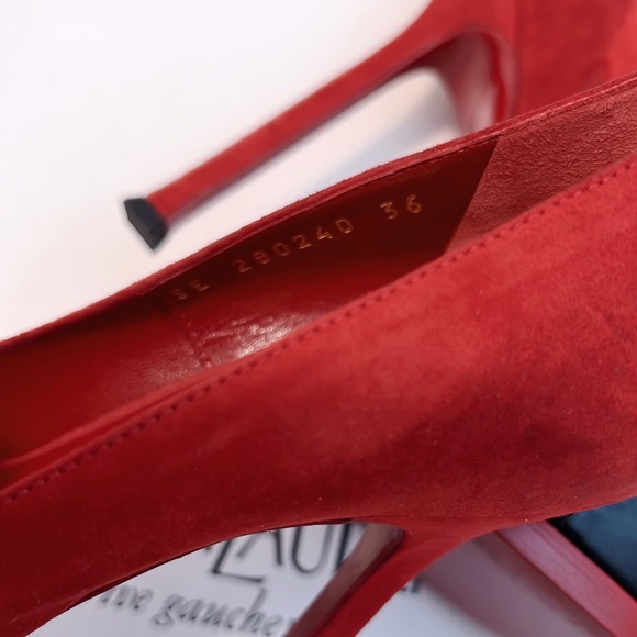 Saint Laurent Tribtoo Cap Pump Platforms - Picture 8 of 9